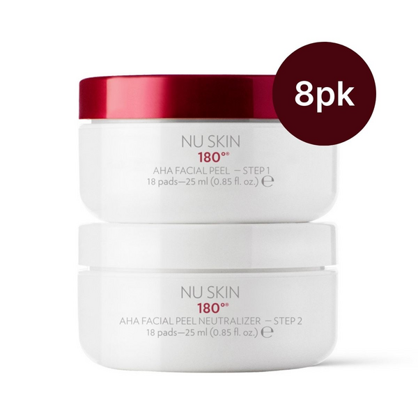 180° AHA Facial Peel and Neutralizer 8pk