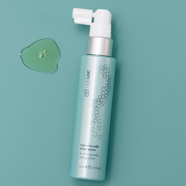 ageLOC scalp and hair serum product