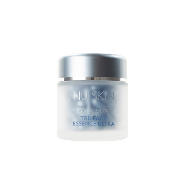 Container of ageLOC Tru Face Essence Ultra capsules.