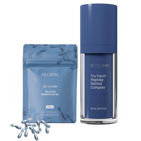 ageLOC® Tru Face® Peptide Retinol Complex + TFEU Refill Pouch Bundle